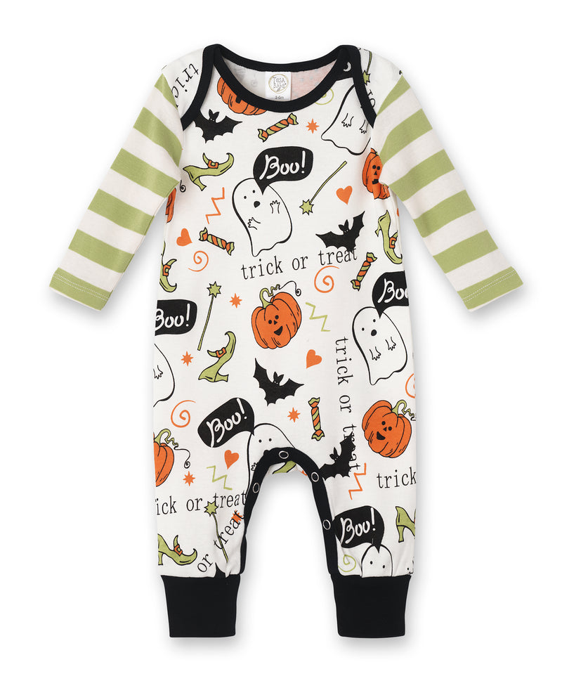 Halloween Trick or Treat Cotton Romper