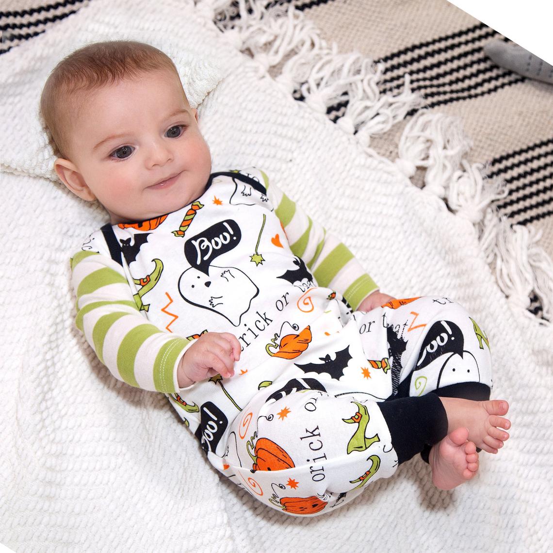 Halloween Trick or Treat Cotton Romper