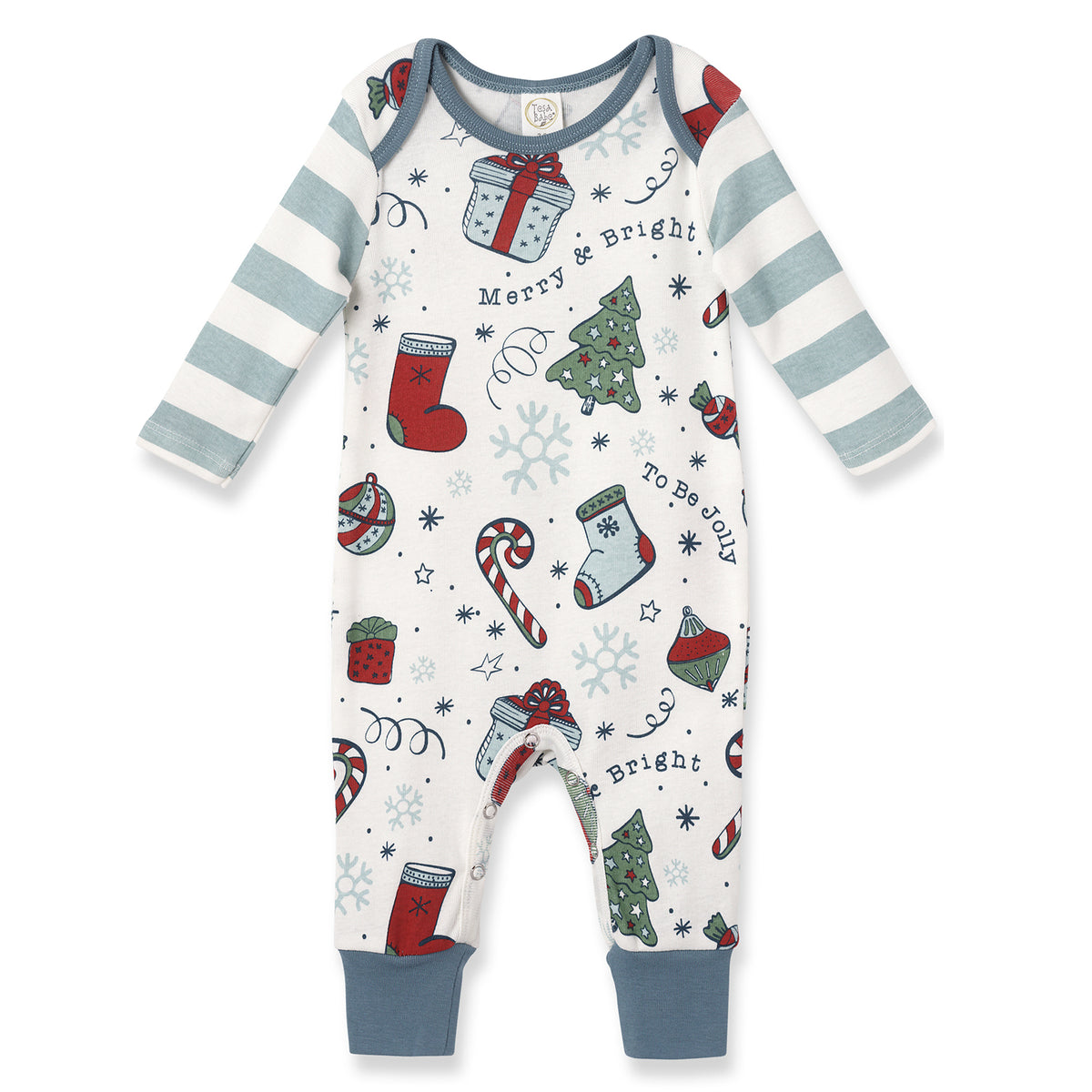 Tis the Season Christmas Cotton Romper