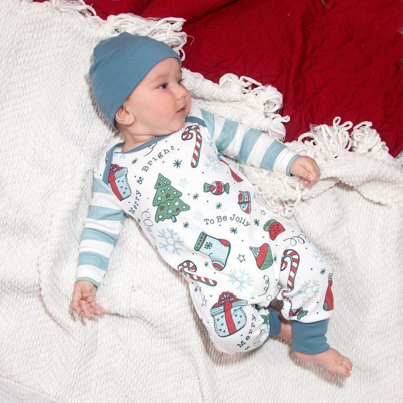 Tis the Season Christmas Cotton Romper