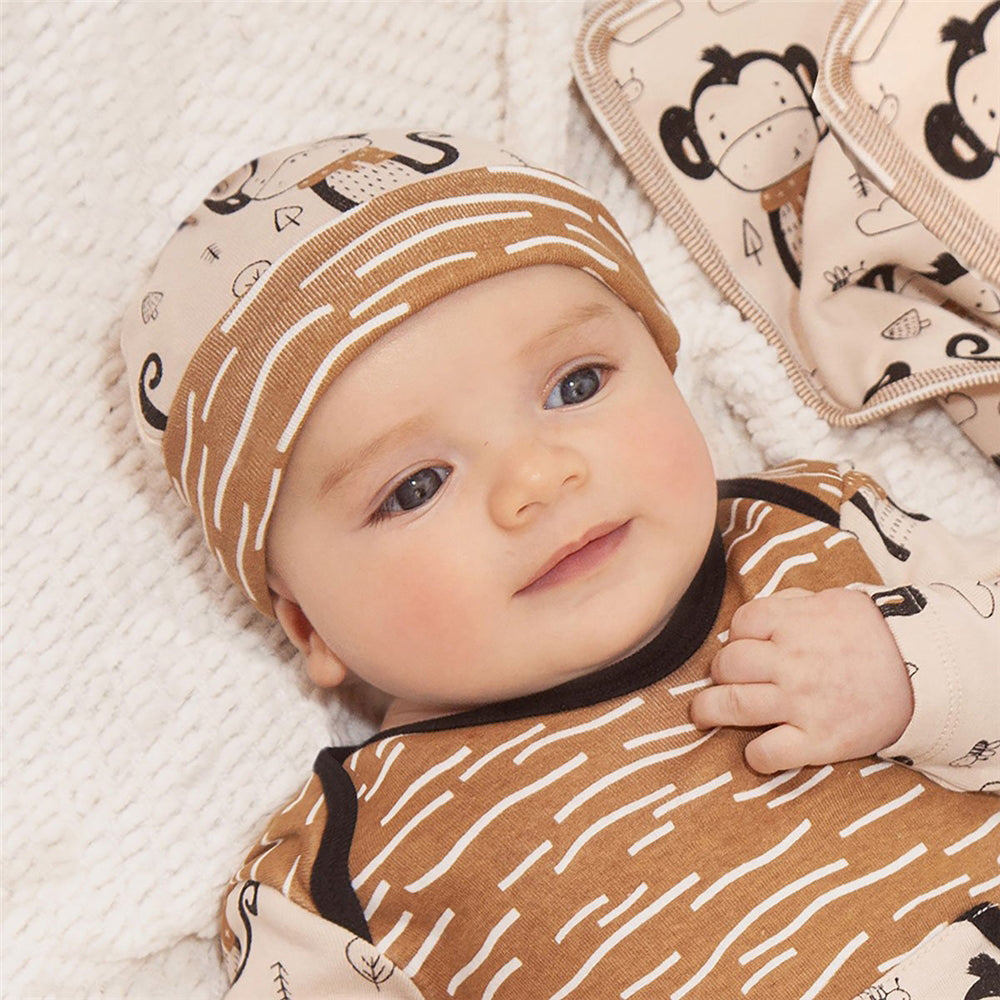 Funky Monkey Baby Beanie