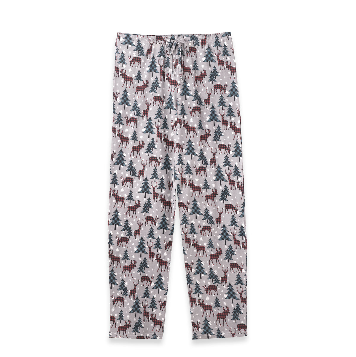 Christmas Bamboo Family Matching Pajama's – Buffalo Plaid Reindeer