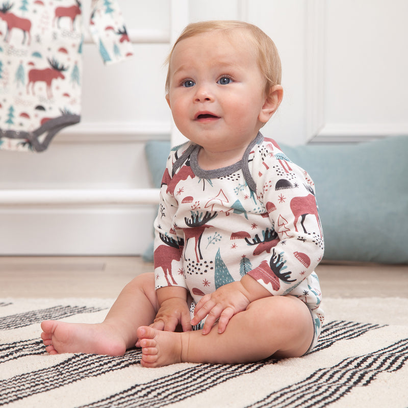 Moose Trax Bodysuit & Hat Set 6-12M
