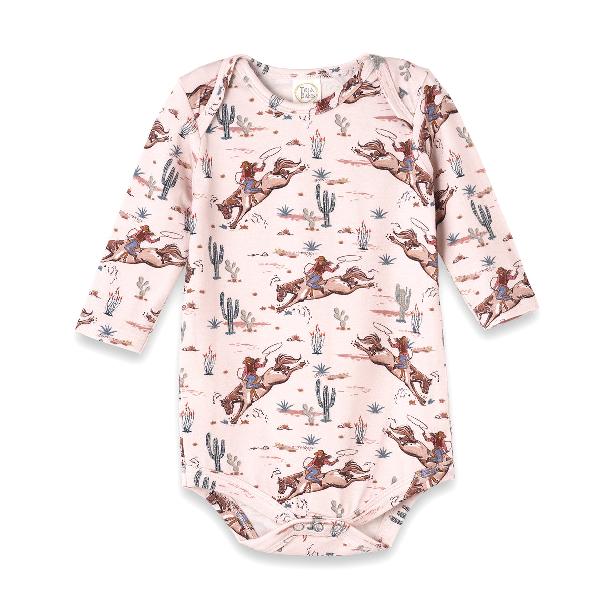 Prairie Princess Baby Girl Western Bamboo Bodysuit 6-12M