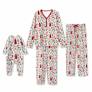 Christmas Merry Family Matching Bamboo Pajamas