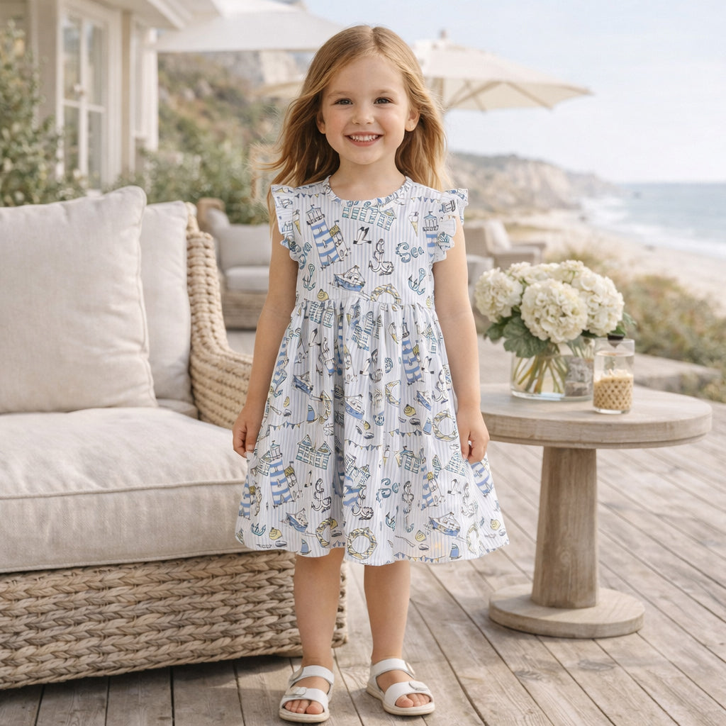 Seashore Dress – Soft Bamboo Summer Dress