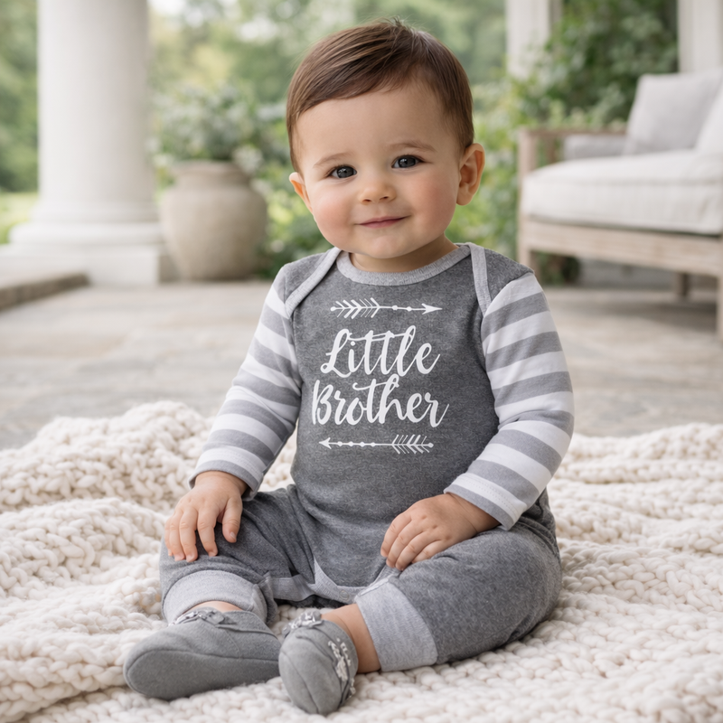 Little Brother Baby Cotton Romper