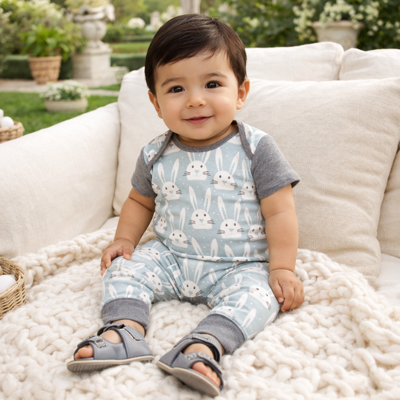 Easter Peeps Baby Boy Romper 0-3M