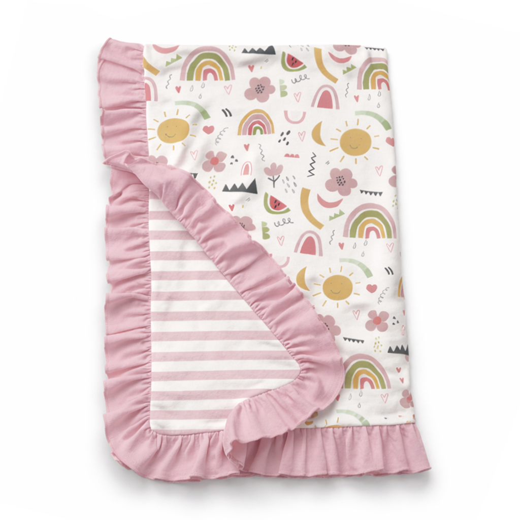 Sweet Sunshine Stroller Blanket
