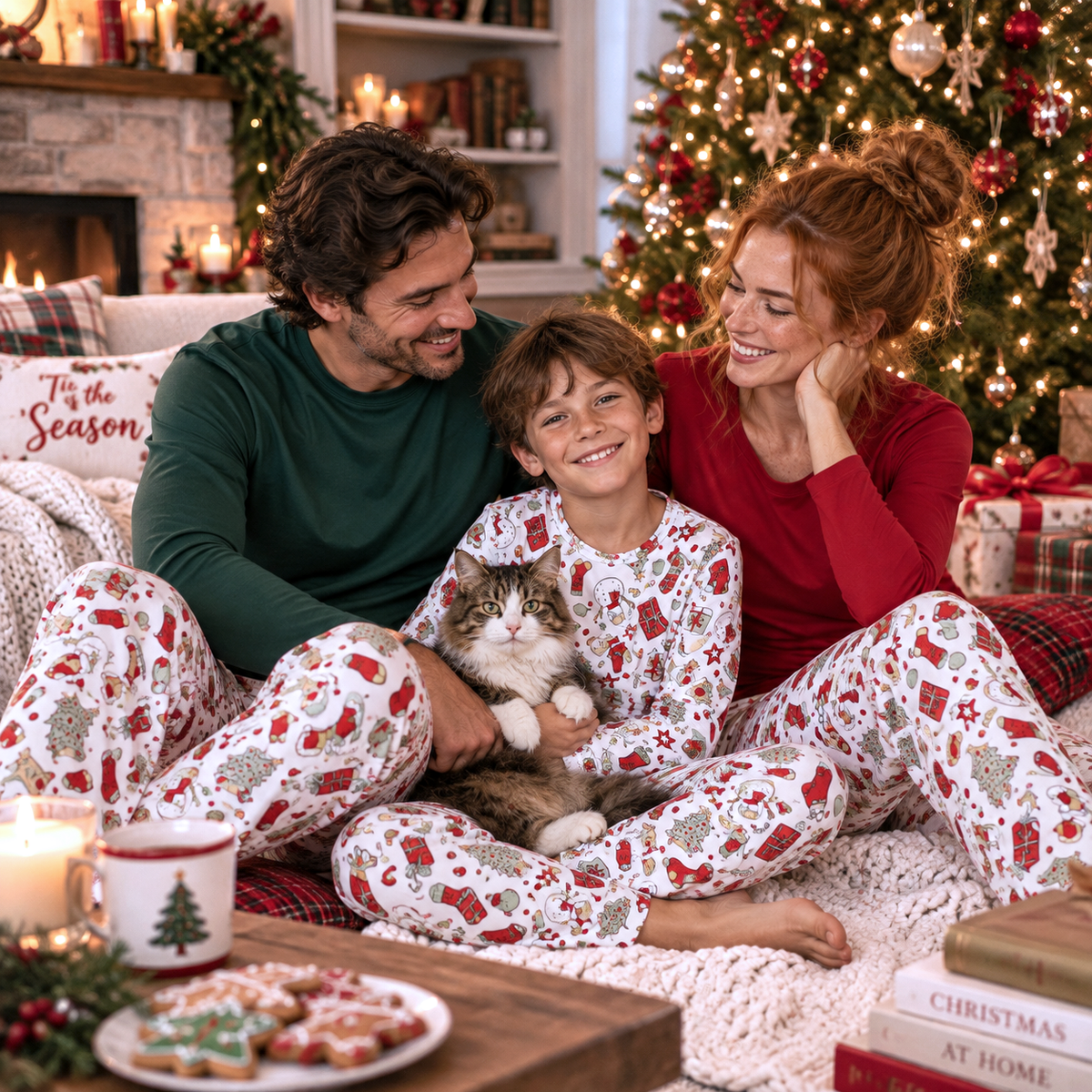 Christmas Cheer Family Matching Soft Bamboo Pajamas