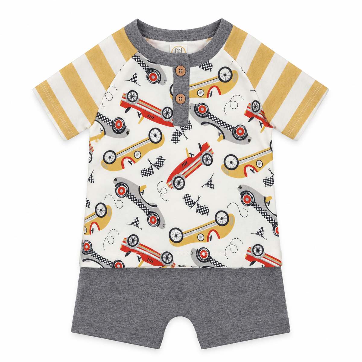 Speed Racer Tee & Shorts 9-12M