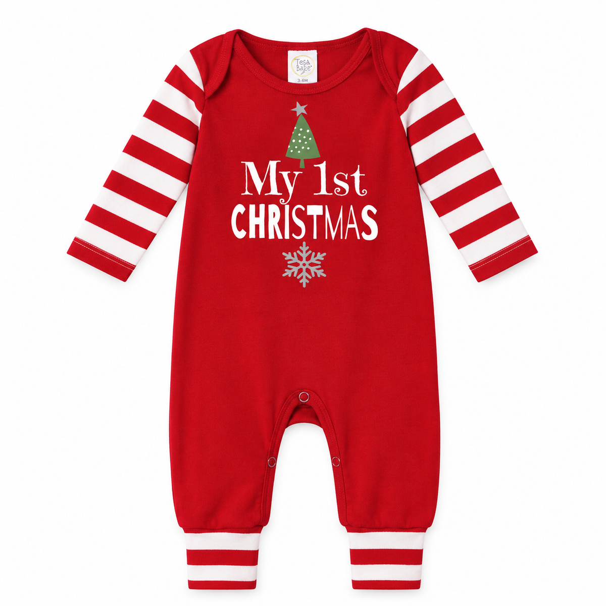 My 1st Christmas Romper