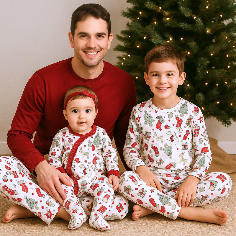 Holly Jolly Bamboo Adult Pajama Pants