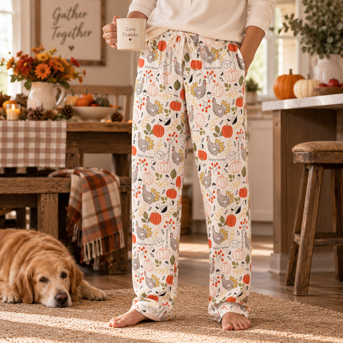 Thankful Bamboo Adult Pajama Pants