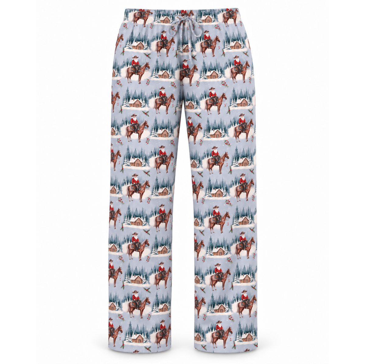 Cowboy Christmas Bamboo Pajama Pants