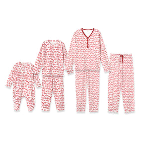 Christmas Bamboo Family Matching Pajama's – Ho-Ho-Ho