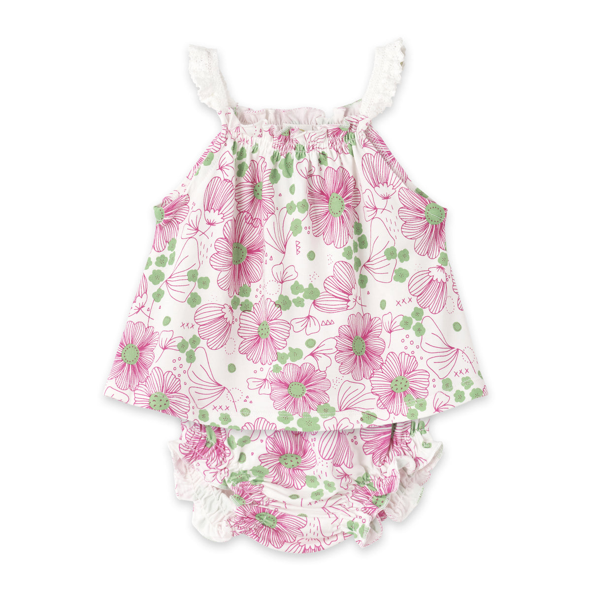 Dream Garden Swing Top & Bloomers Set 3-6 Months