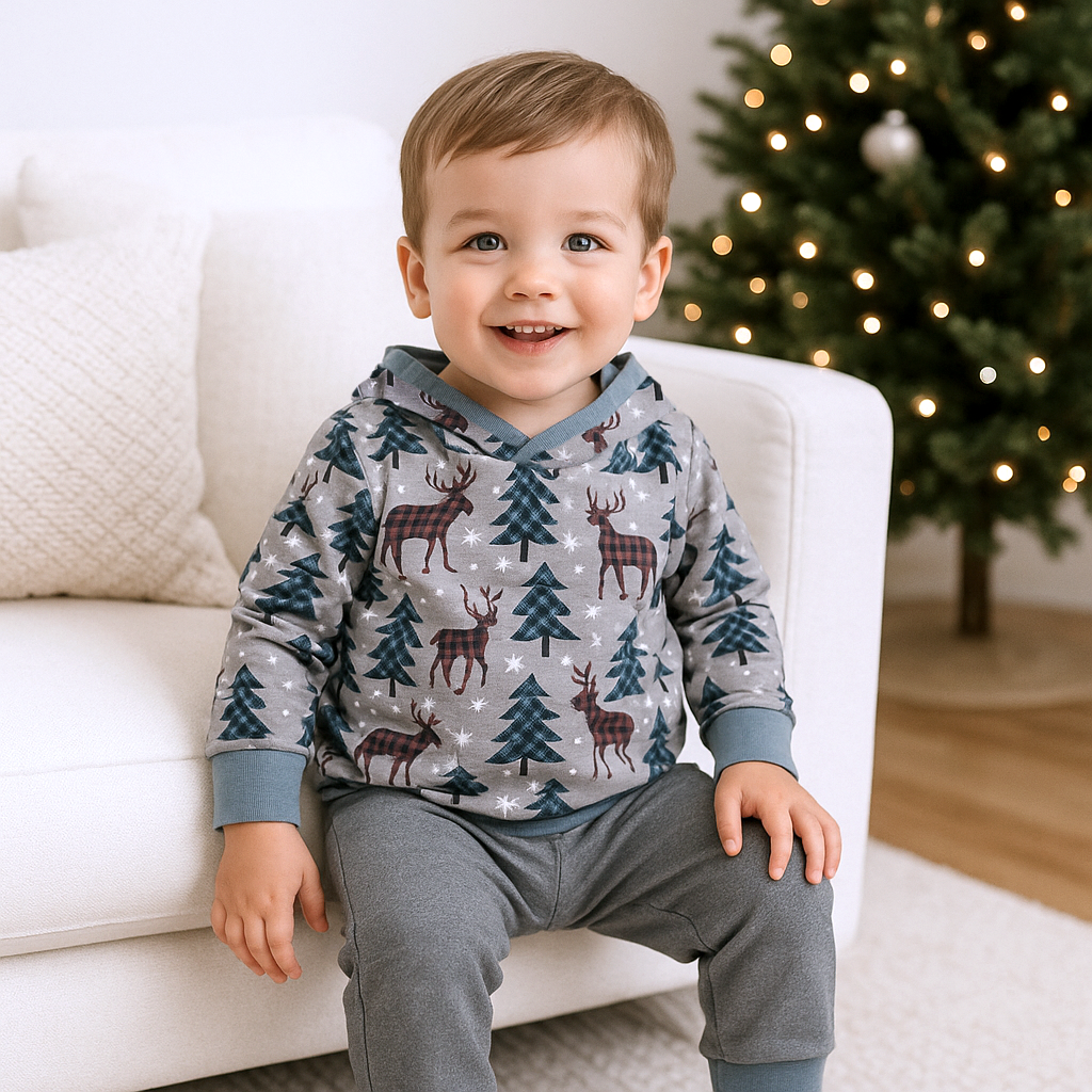 Nordic Pines Hooded Top & Pants