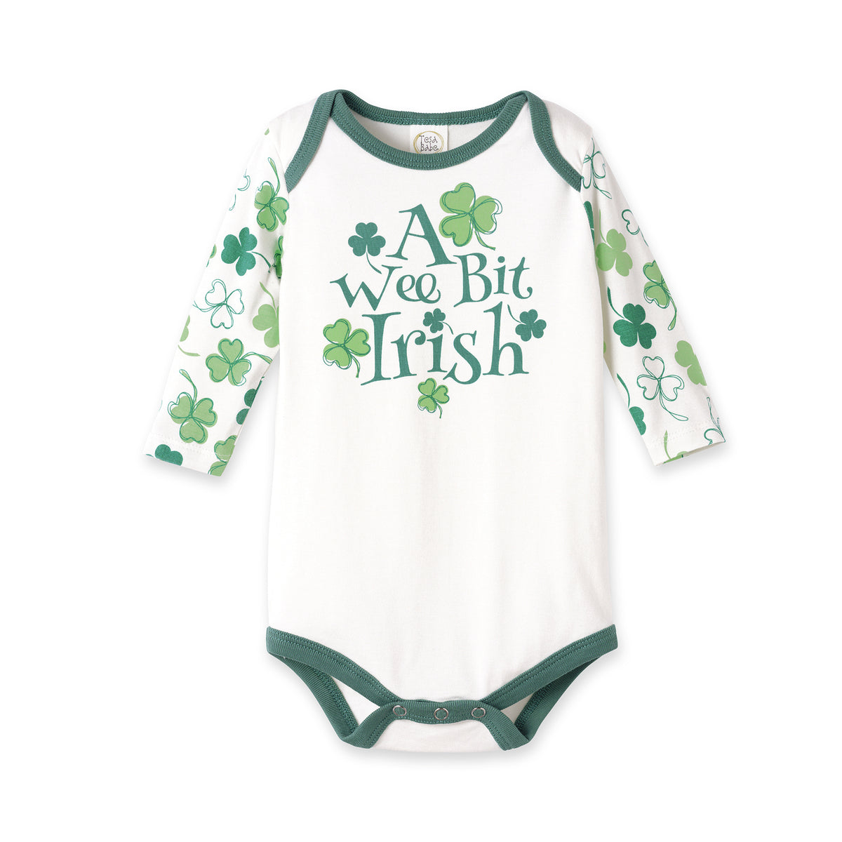 A Wee Bit Irish Baby Bamboo Bodysuit – St. Patrick’s Day