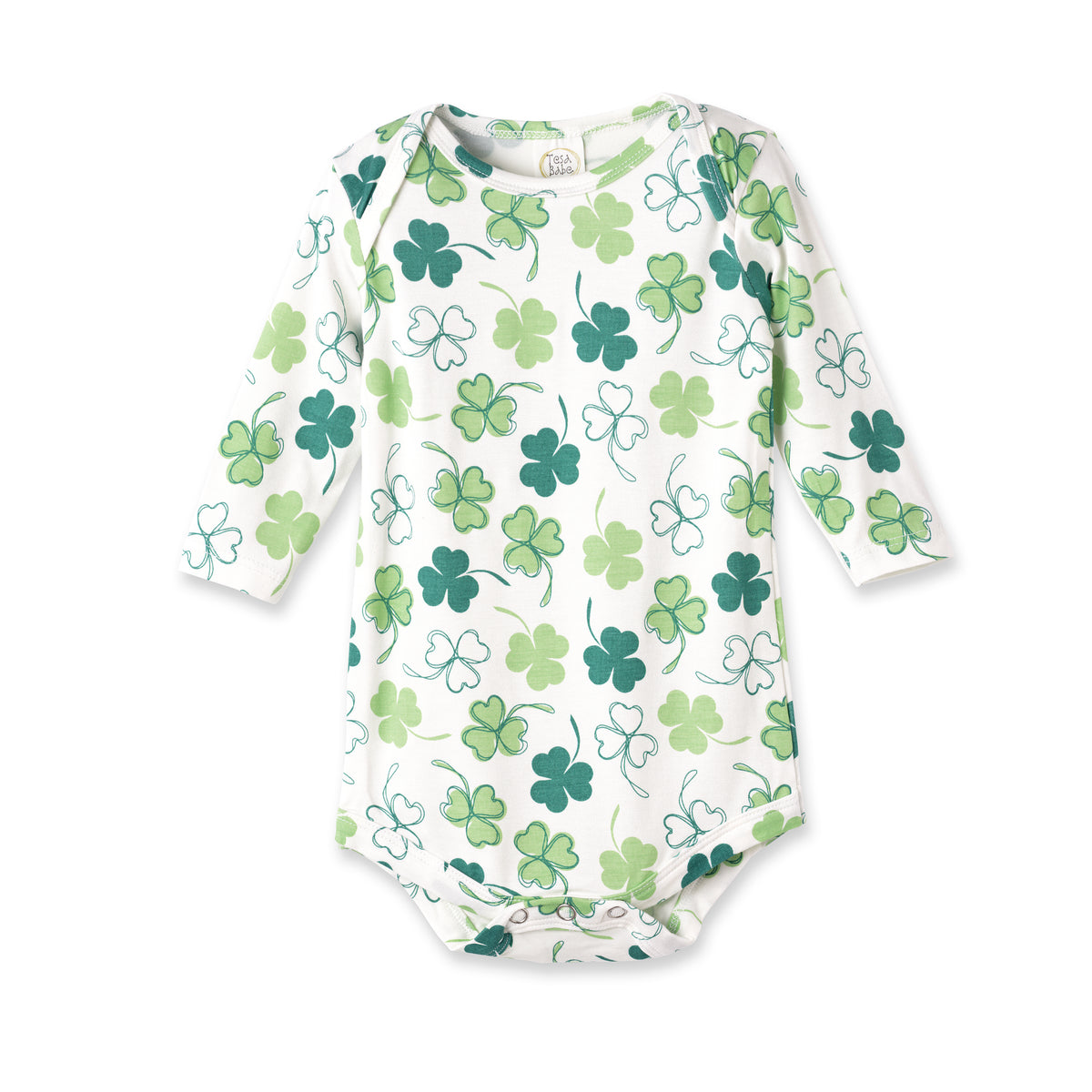 Shamrock Baby Bodysuit – Soft Bamboo Irish Charm