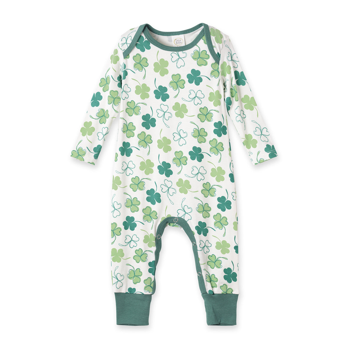 Shamrock Bamboo Baby Romper – Soft & Eco-Friendly