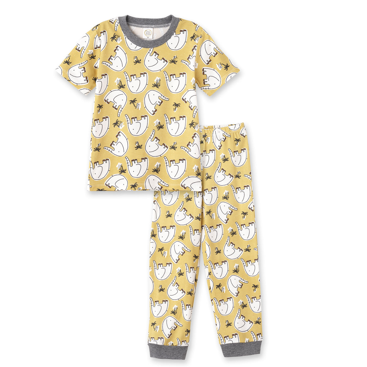 Boy's Elephants Bamboo Pajama Set 6Y