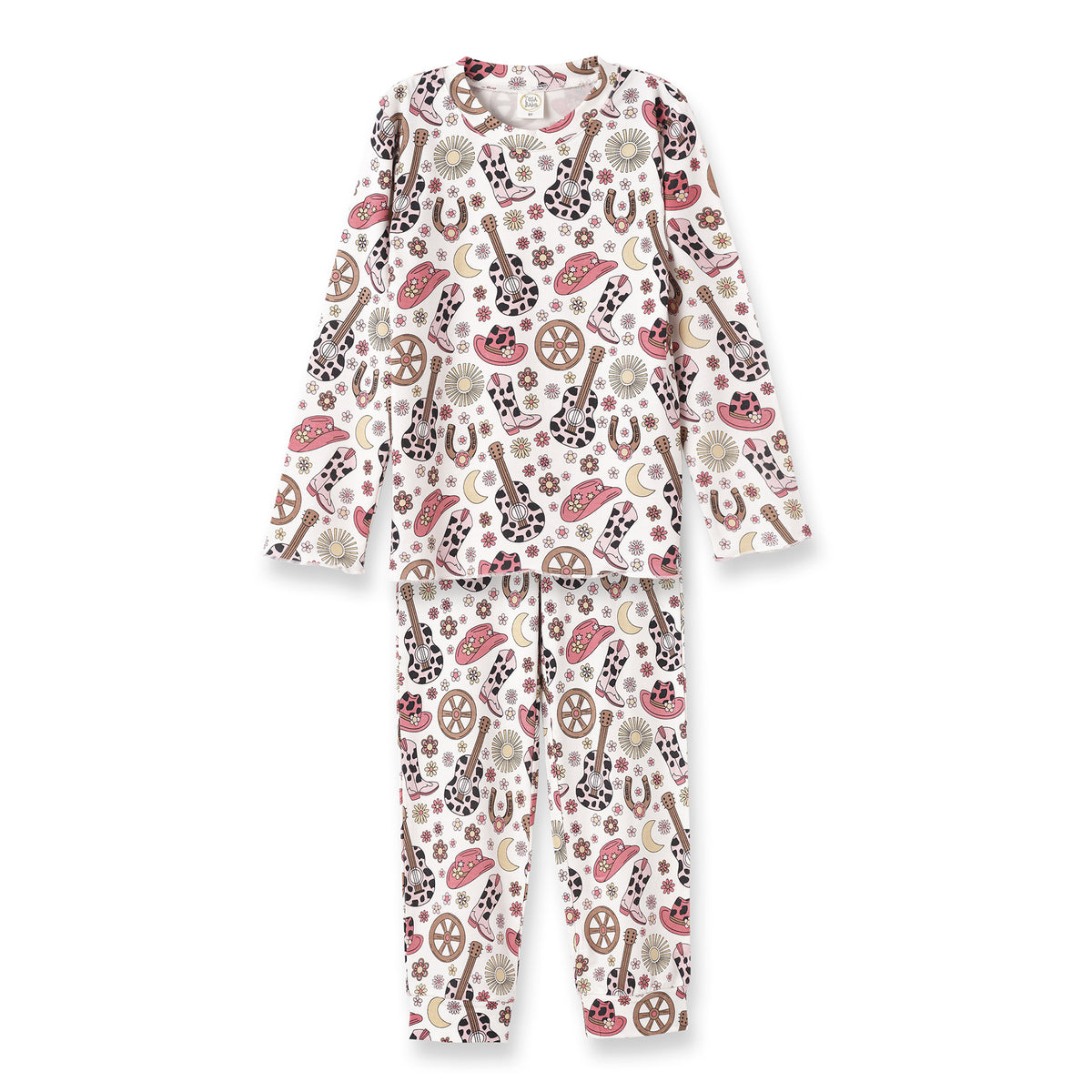 Cowgirl Cutie Girl's Bamboo Pajama Set