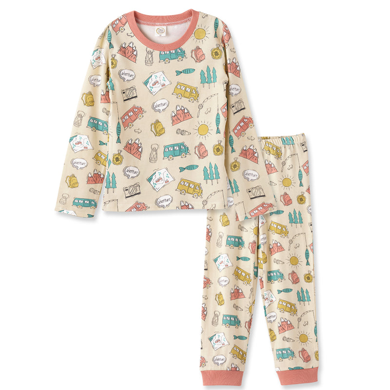 Big Adventure Bamboo Pajama Set 6Y