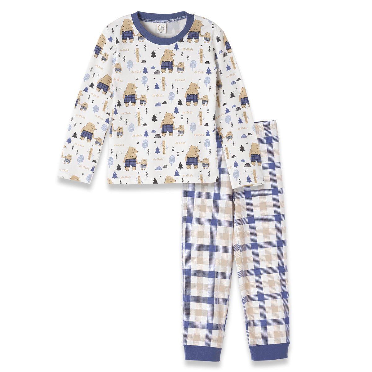 Best Buds Boys’ Bamboo Pajama Set – Labeled 6Y, Fits Like 4T