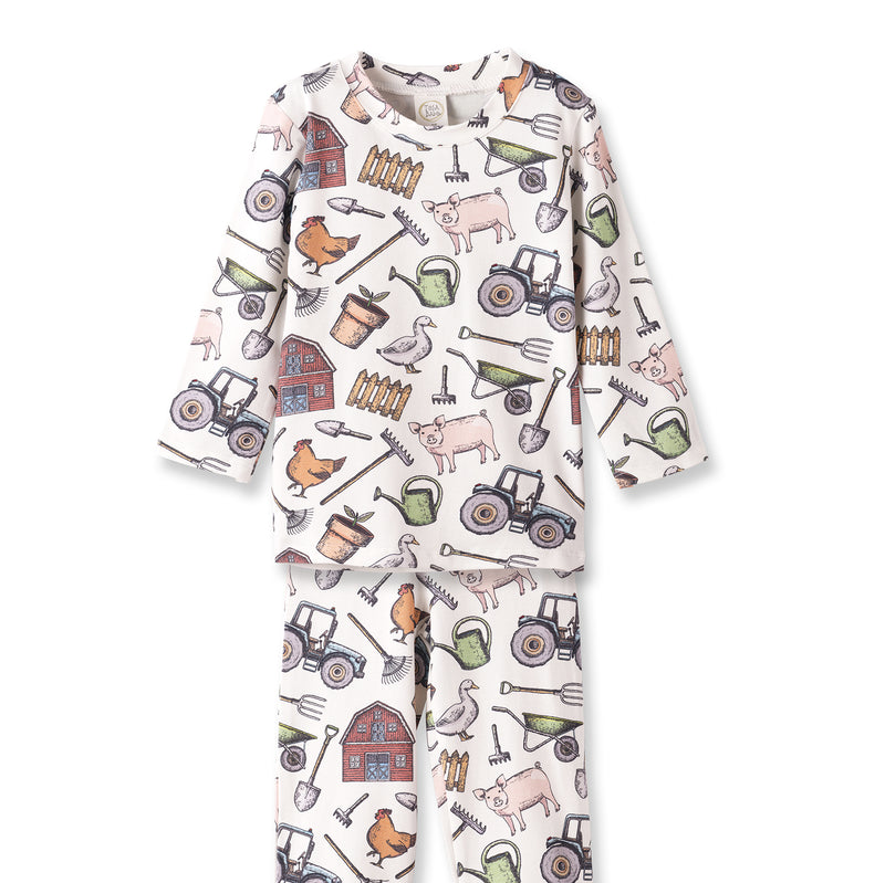 Farmer's Market Kids Bamboo Pajama Set – Tesa Babe