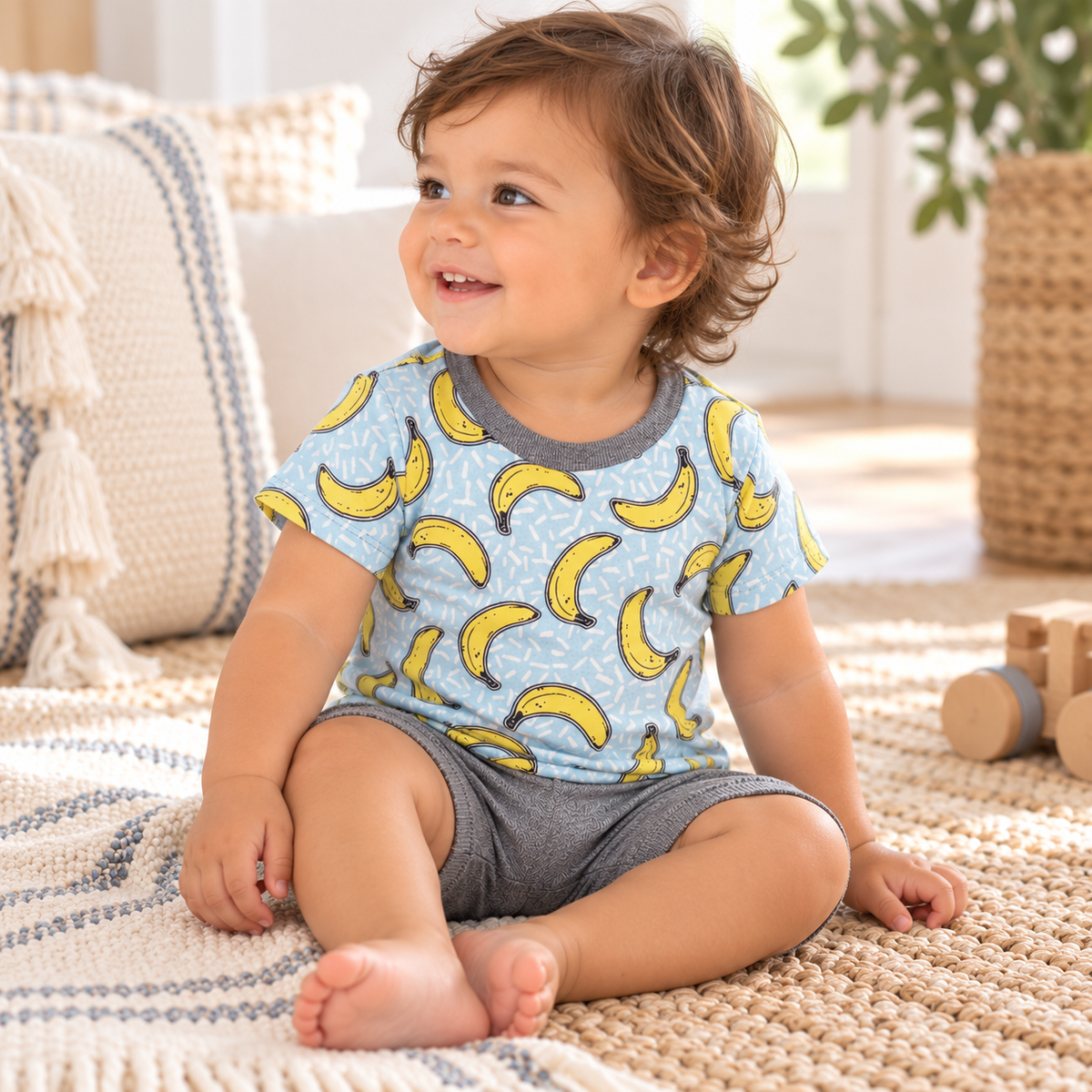 Banana T-Shirt & Shorts Set