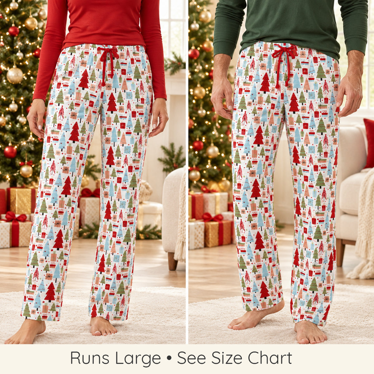 Christmas Merry Bamboo Pajama Pants