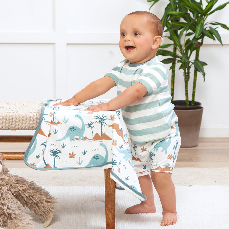 Dino Isle Tee & Shorts Set