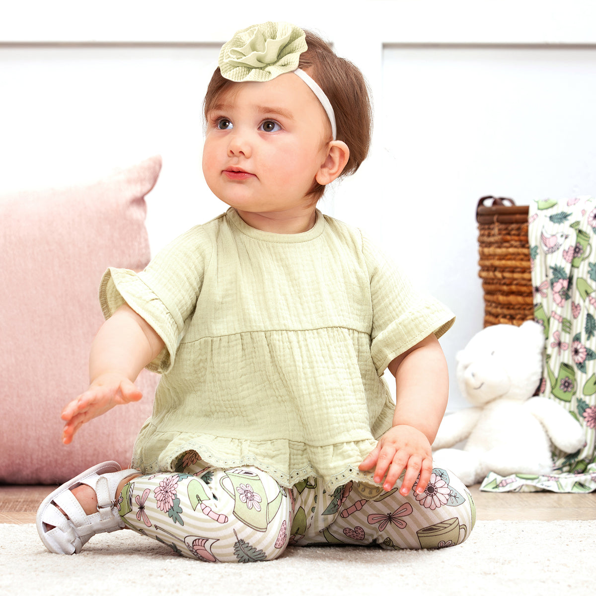 Garden Bloom Top & Leggings Set 18-24M
