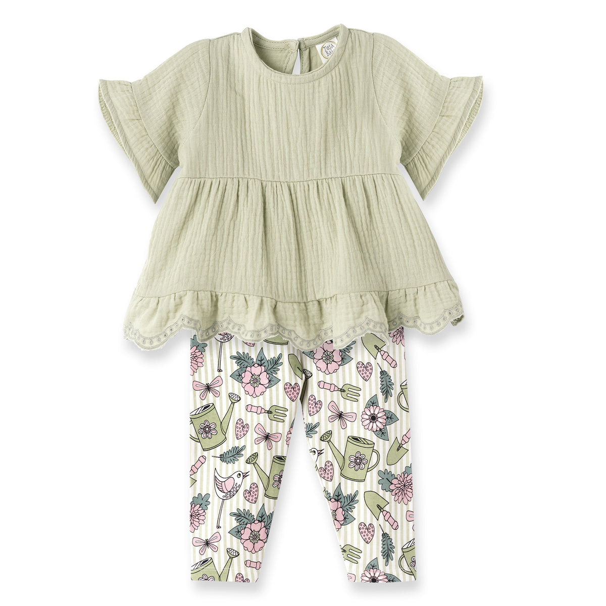 Garden Bloom Top & Leggings Set