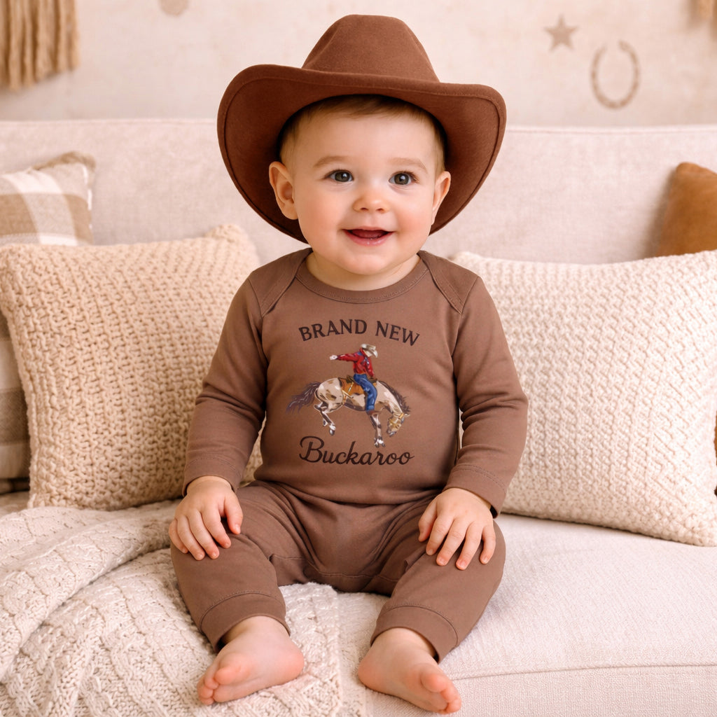 Brand New Buckaroo Cotton Romper