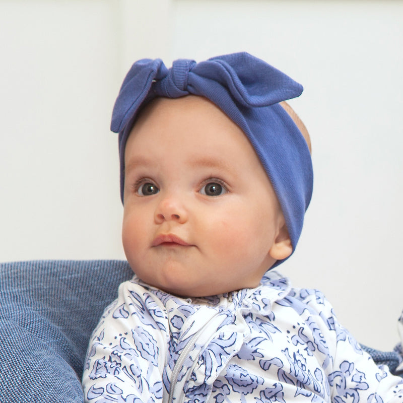 Tesa Babe Baby Accessories Headband / One Size Baby Headband Indigo Blue