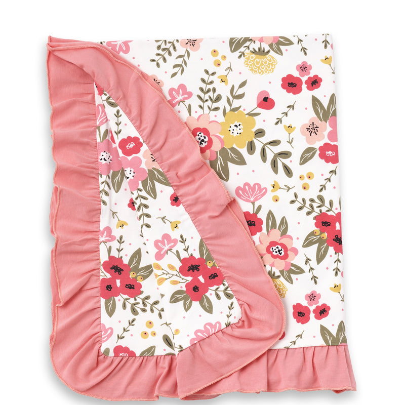 Tesa Babe Baby Accessories Blanket / One Size Floral Garden Stroller Blanket