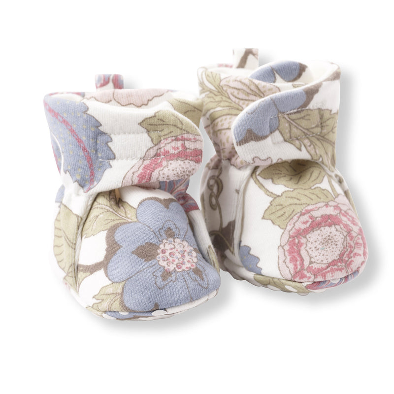 Tesa Babe Baby Accessories Booties / 3-24M Floral Tapestry Baby Booties