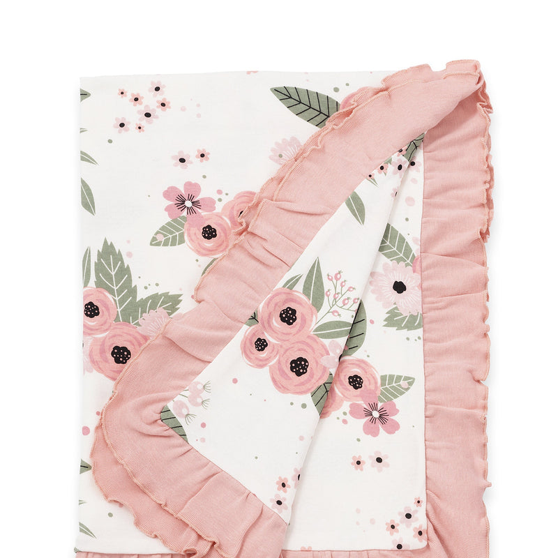 Tesa Babe Baby Accessories Blanket / One Size Jardin Floral Stroller Blanket