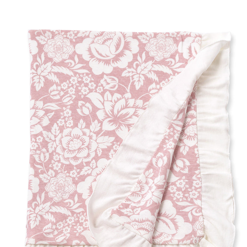 Tesa Babe Baby Accessories Blanket / One Size Vintage Rose Stroller Blanket
