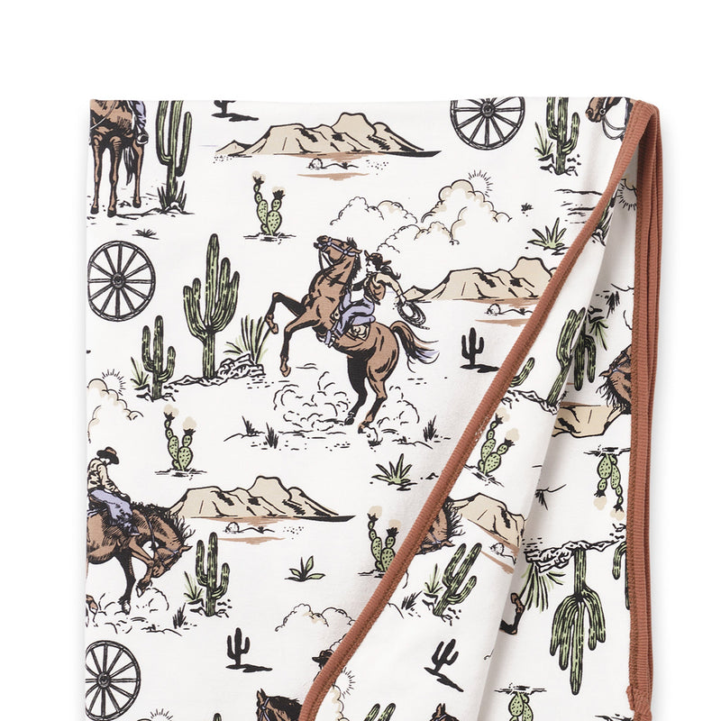 Tesa Babe Baby Blankets Blanket / 1S On The Range Cowboy Stroller Blanket