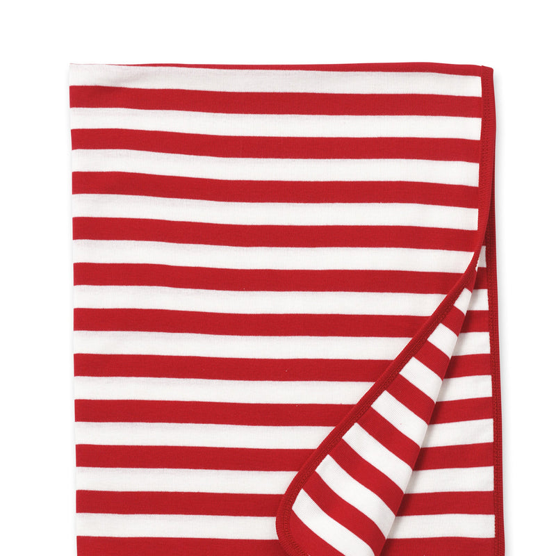 Tesa Babe Baby Blankets Blanket / 1S Red Stripe Cotton Stroller Blanket