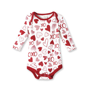 Tesa Babe Baby Bodysuits Bodysuit / 0-3M Hearts and Hugs Bodysuit