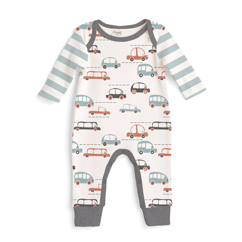 Tesa Babe Baby Boy Clothes Romper / 0-3M Cars Romper