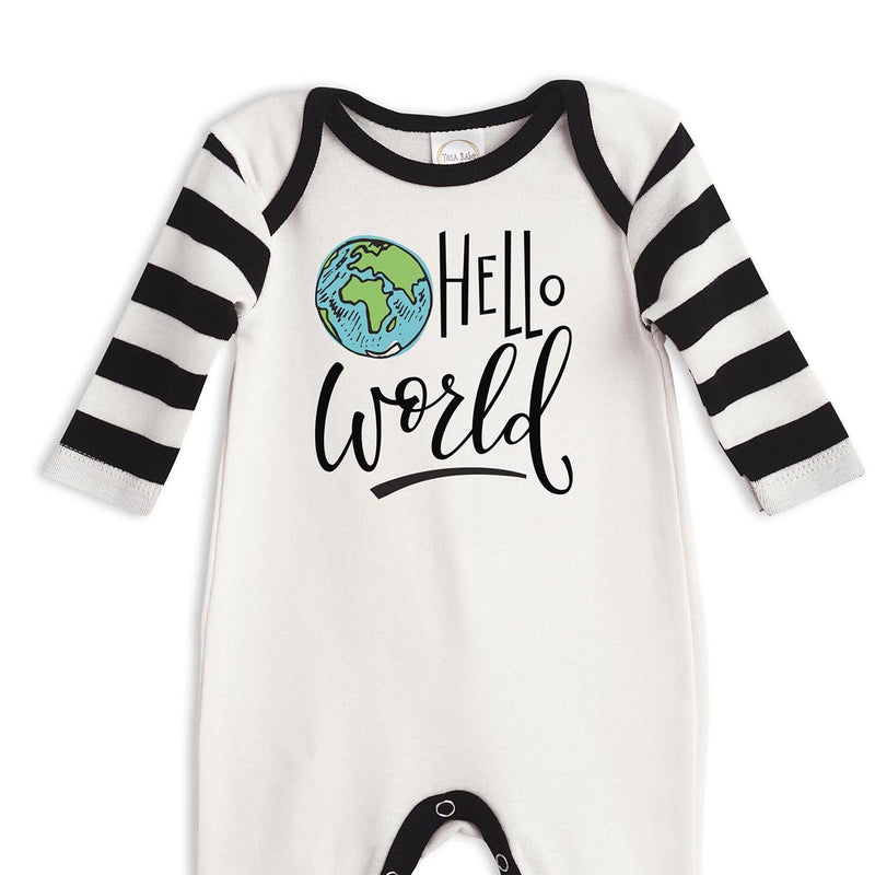 Tesa Babe Baby Boy Clothes Hello World Romper