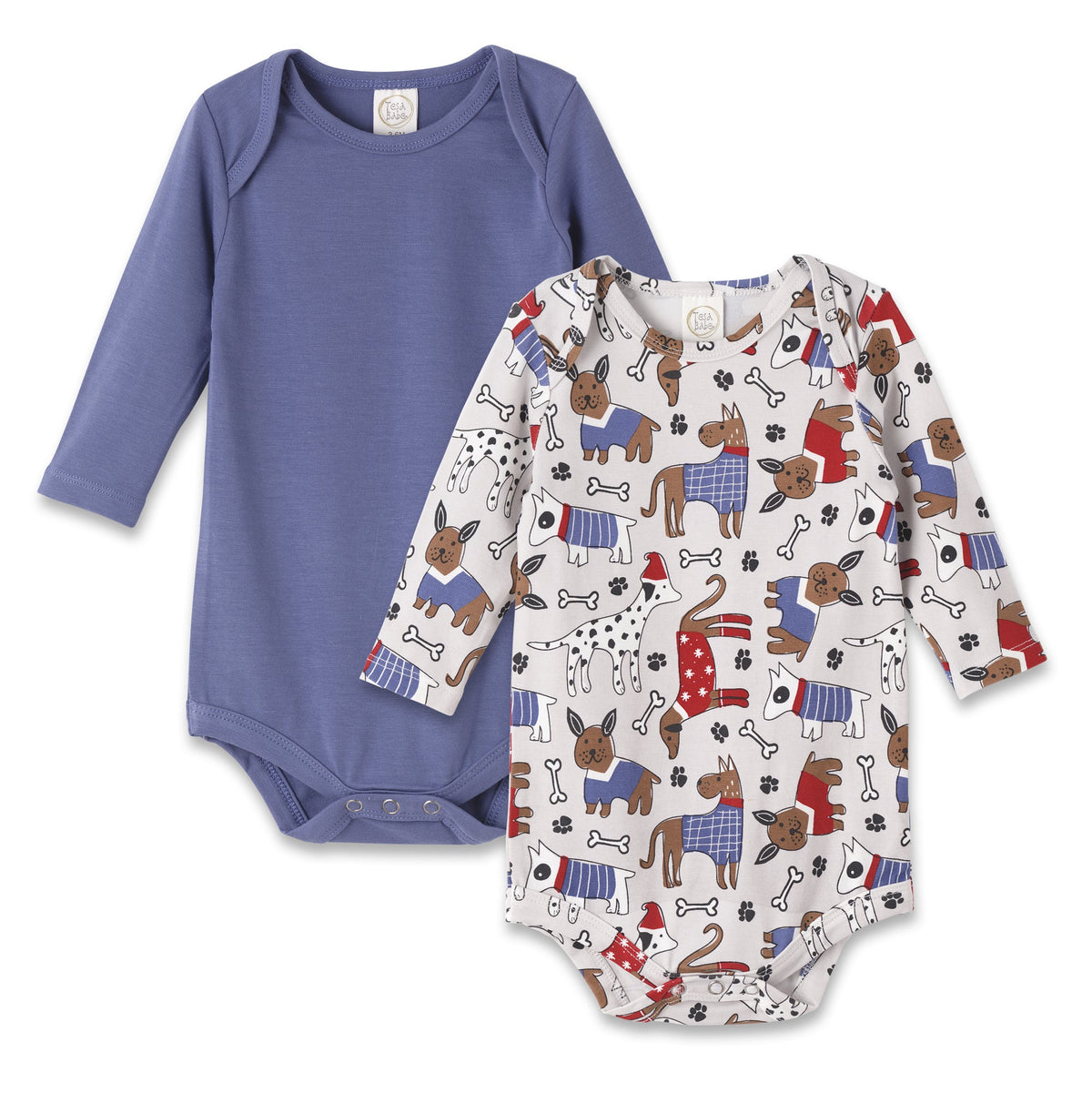 Tesa Babe Baby Boy Clothes Set / NB Pawsome Pals Set Of 2 Bodysuits