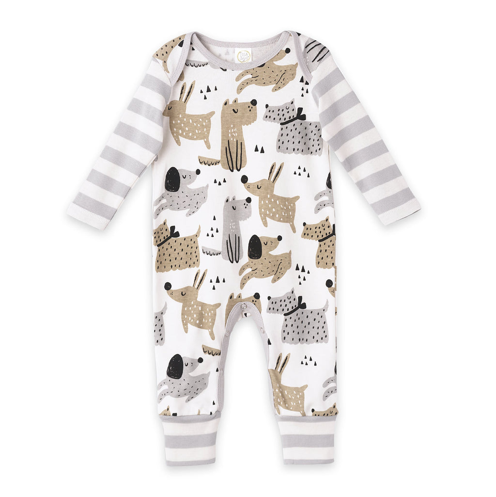 Tesa Babe Baby Boy Clothes Romper / NB Puppy Dogs Romper