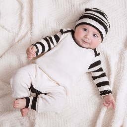 Tesa Babe Baby Boy Gift Sets Set of 3 Stripe Sleeve Newborn Rompers
