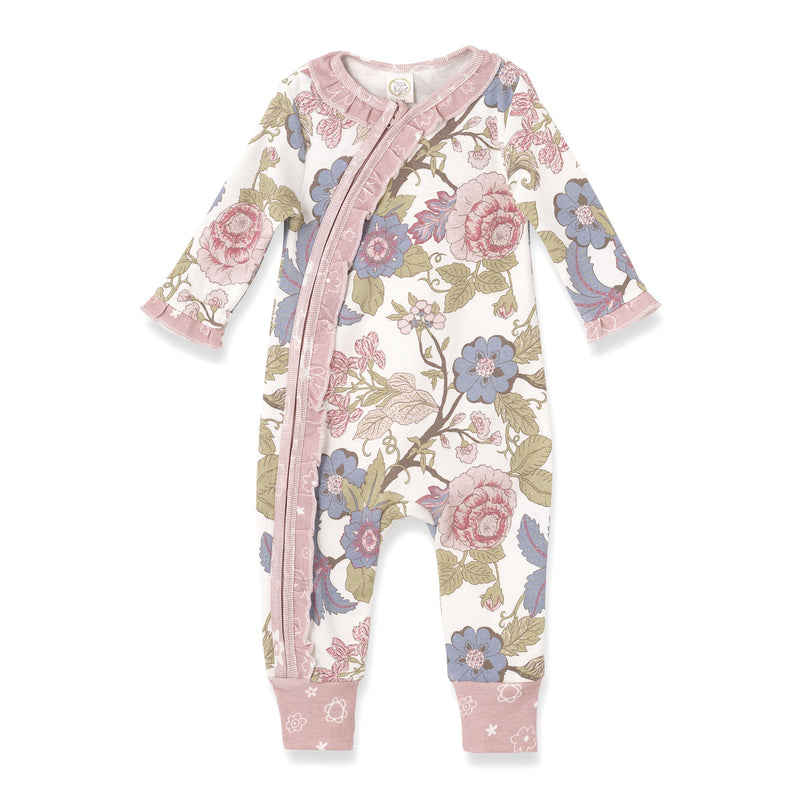 Tesa Babe Baby Girl Clothes Baby Girl Floral Tapestry Romper